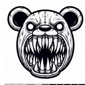 5 nights at freddy's coloring pages