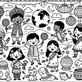 aapi coloring pages for kids printable