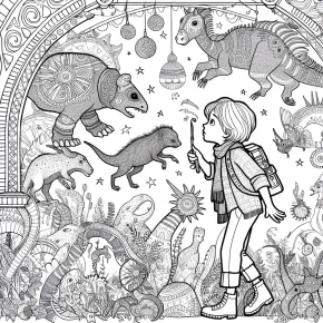 alice and wonderland coloring pages