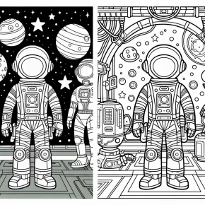 among us coloring page