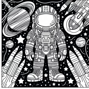 amoung us coloring page