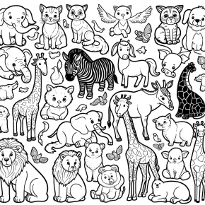 animals coloring pages printable