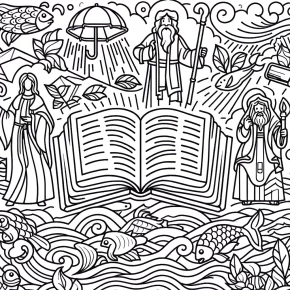 bible book coloring pages