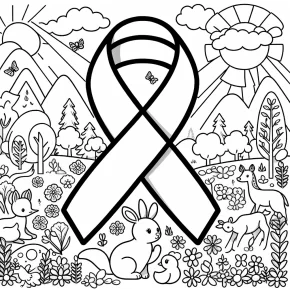 breast cancer awareness coloring pages