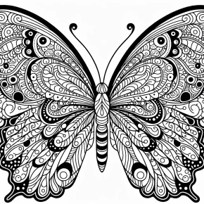 butterfly coloring pages printable