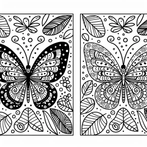 butterfly printable coloring pages