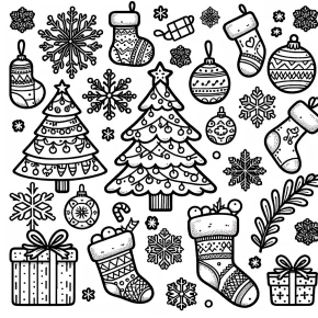 christmas coloring pages