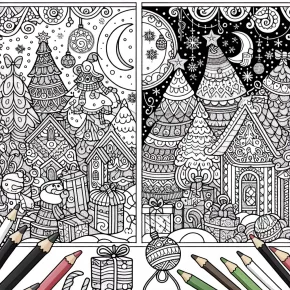 christmas coloring pages for adults