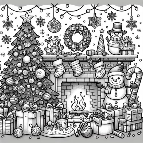 christmas coloring pages printable