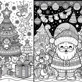 christmas peanuts coloring pages