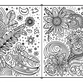 coloring book pages for adults