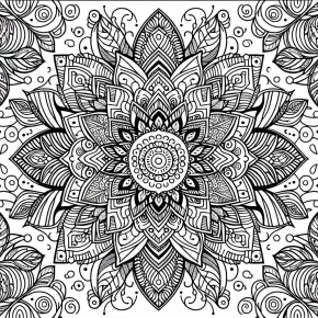 coloring page for adults