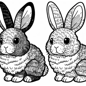 coloring pages bunny