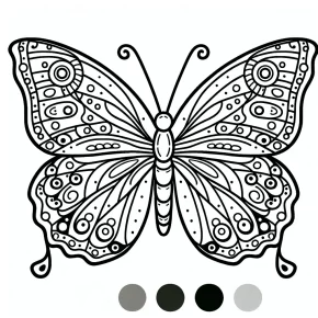 coloring pages butterfly