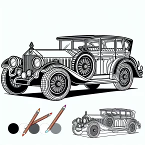 coloring pages car