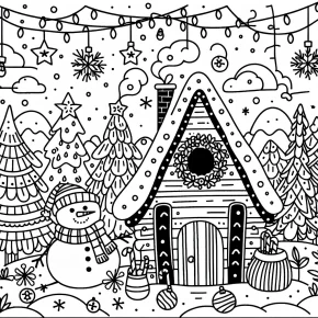 coloring pages christmas