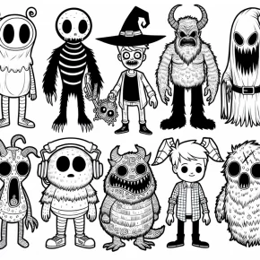 coloring pages fnaf