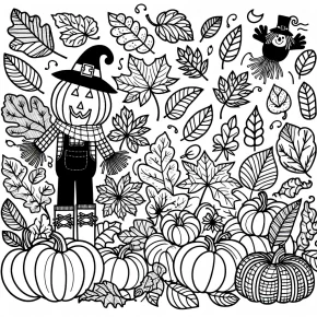 coloring pages for fall