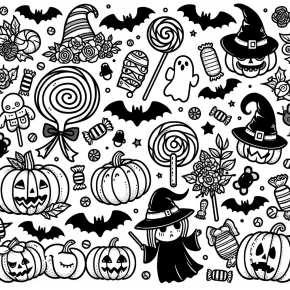 coloring pages halloween