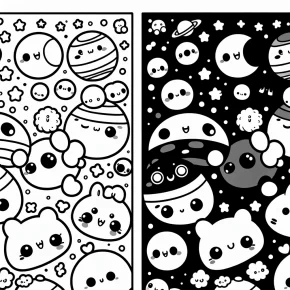 coloring pages kawaii