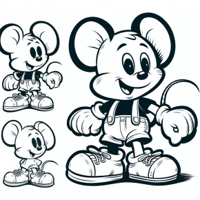 coloring pages mickey mouse