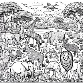 coloring pages of animals