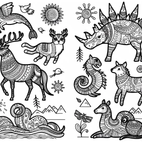 coloring pages printable animals