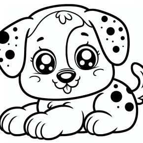 coloring pages puppy