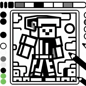 coloring pages roblox