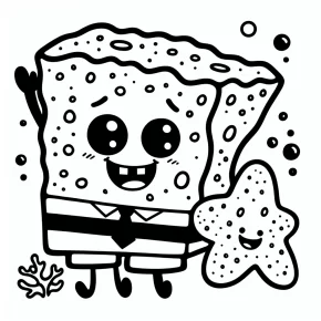 coloring pages spongebob