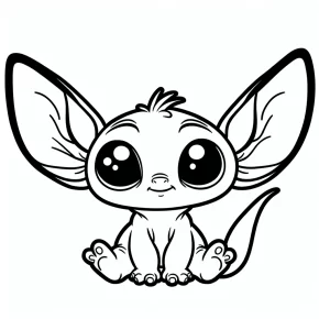 coloring pages stitch