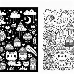 cute easy coloring pages