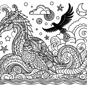 detailed coloring pages