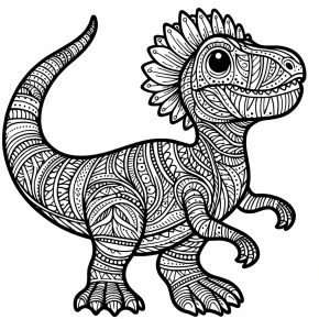 dinosaur printable coloring pages