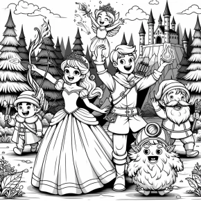 disney coloring page