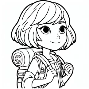 dora the explorer coloring pages