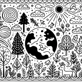 earth day coloring pages