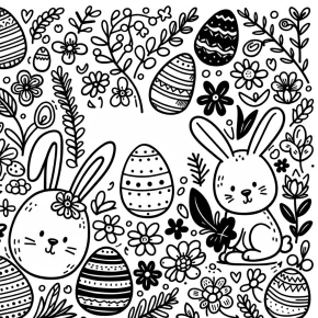 easter coloring pages free