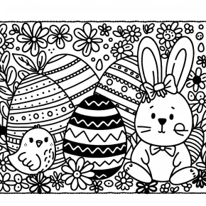 easter coloring pages printable