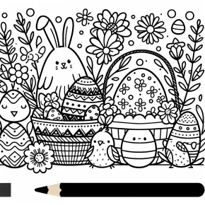 easter printable coloring pages