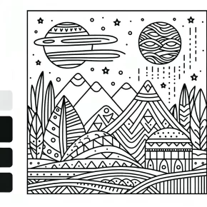 easy coloring page