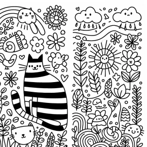 easy coloring pages