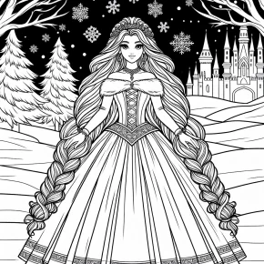 elsa coloring pages