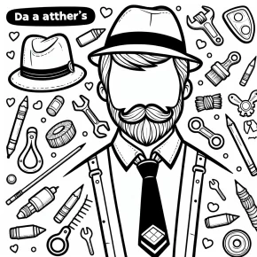 fathers day coloring pages