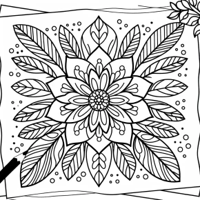 flower printable coloring pages