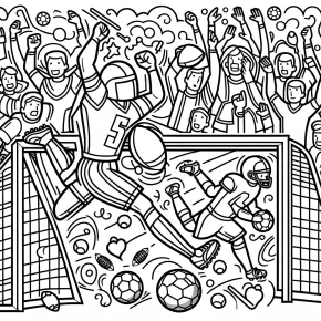 football coloring pages