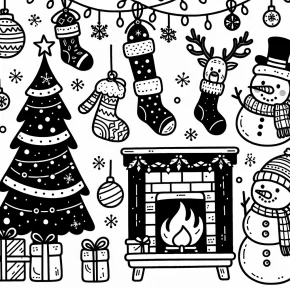 free coloring pages christmas