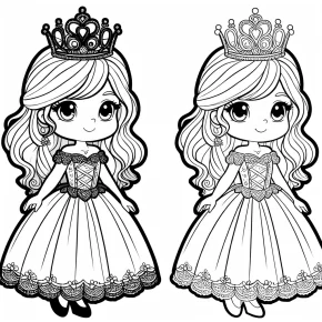 free princess coloring pages