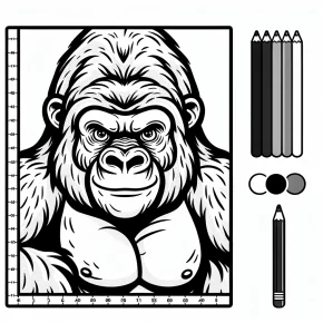 gorilla tag printable coloring pages