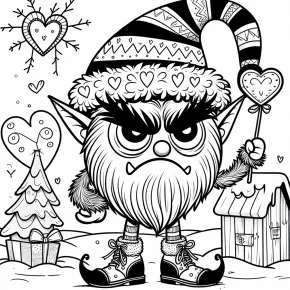 grinch christmas coloring pages